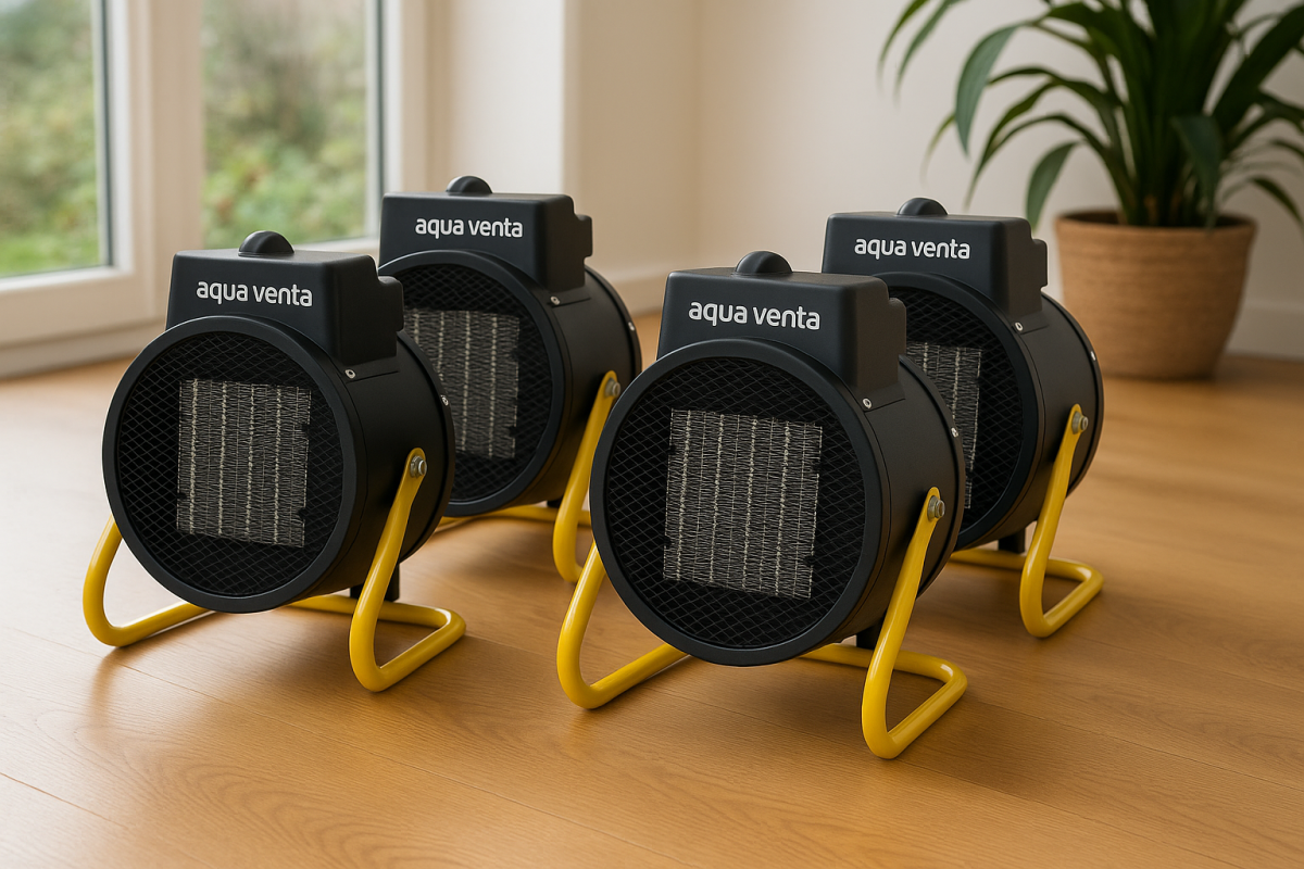 4 x heater hire